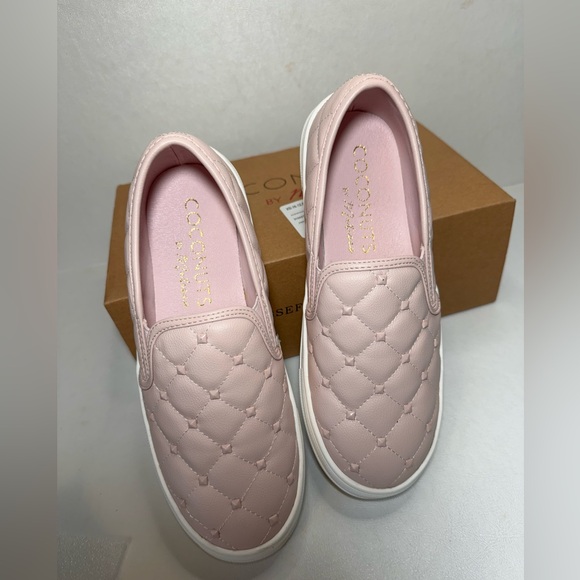 Coconuts by Matisse Fifth Ave Faux Leather Studded Quilted Slip-on Shoes casual - Picture 5 of 8